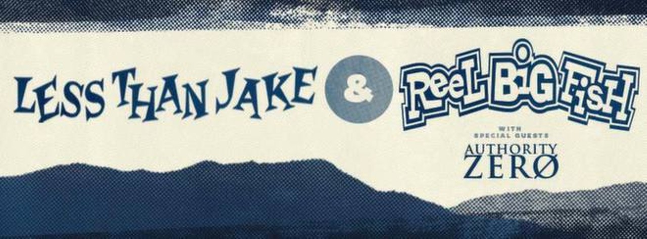 Reel Big Fish and Less Than Jake 7 p.m. Tuesday, Feb. 3, at House of Blues, $22Image via Less Than Jake on Facebook