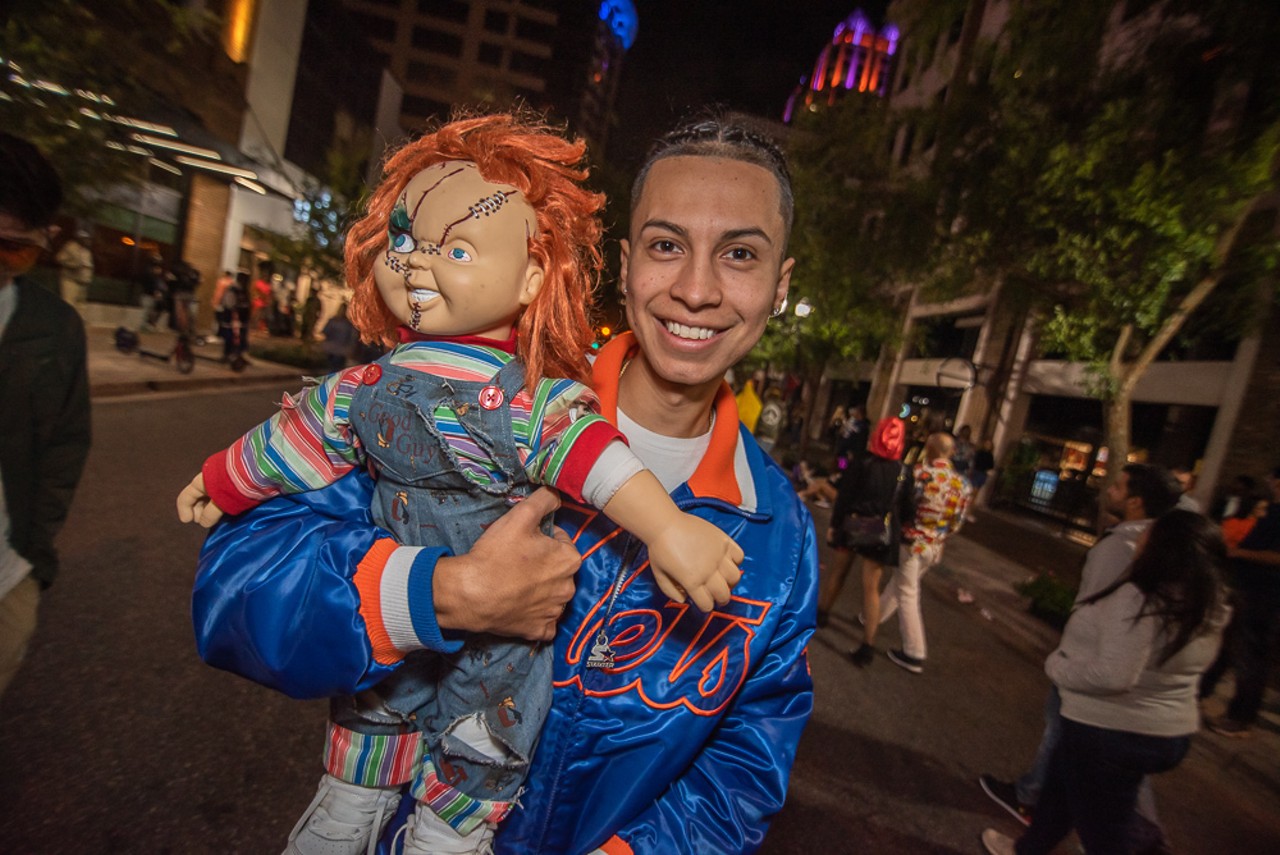 Everyone we saw in downtown Orlando on Halloween Night Orlando