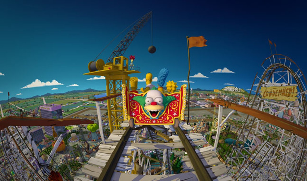 It'll be based around the original Simpsons ride, but it'll be bigger and way more exciting (though we do love the original ride, which is pretty much the best thing at Universal Studios).