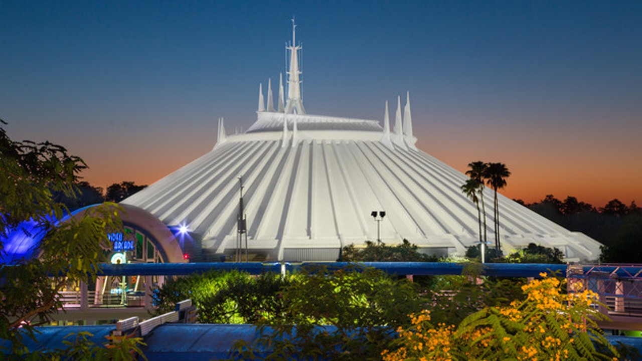 You could get decapitated on Space Mountain.
Photo via Disney