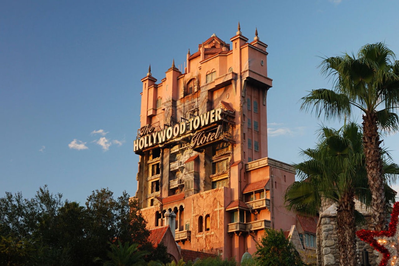 You could have a stroke on the Tower of Terror.
Photo via Wikipedia