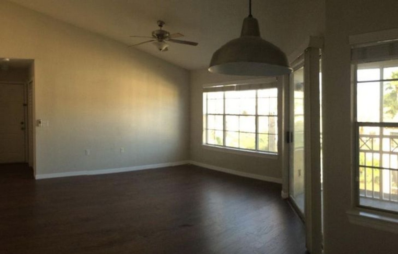 City St, Orlando
$1,225/mo
1 bed, 1 bath, 829 sqft
This living room has plenty of space for you to invite your friends over and show them your new luxurious style of living.