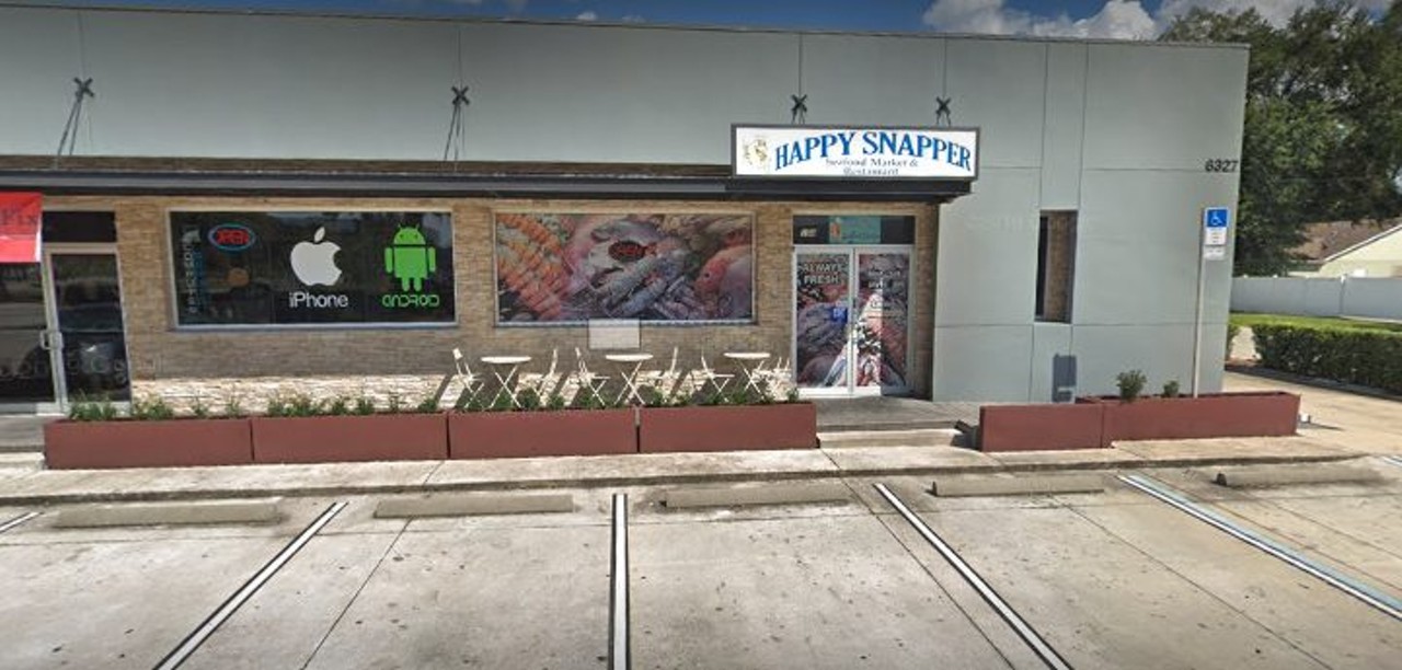Happy Snapper Seafood Restaurant
6327 S Orange Ave #104
This small Pine Castle spot has plenty of die-hard supporters, won via good meals for cheap.
Photo via Google Maps
