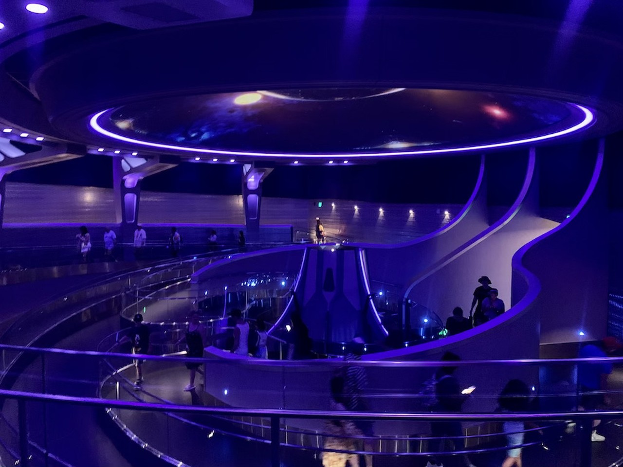 Look inside the recently opened Guardians of the Galaxy Cosmic Rewind