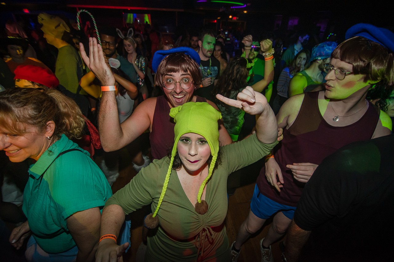 It was easy being green at Orlando's Shrek Rave Orlando Orlando Weekly