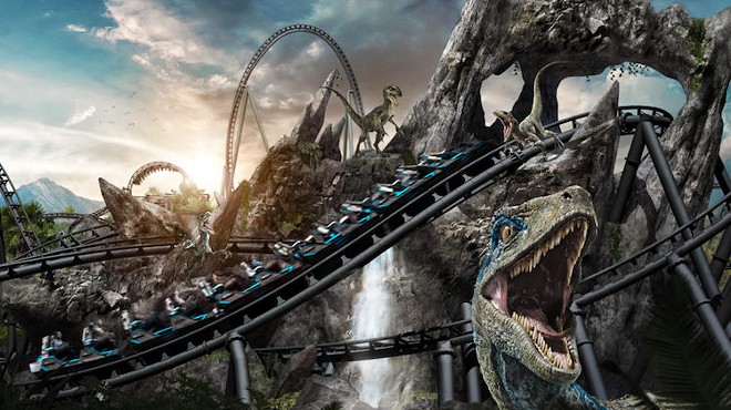 Universal Orlando teases opening 'Jurassic World VelociCoaster' ride ahead of summer 2021 projection