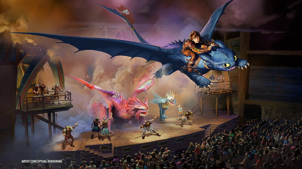 Universal Epic Universe – How to Train Your Dragon – Isle of Berk – The Untrainable Dragon