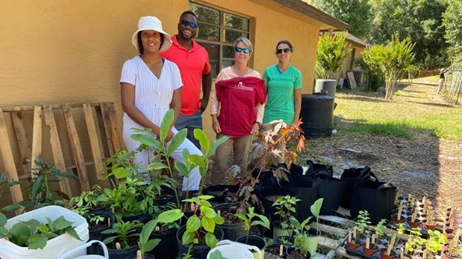Universal Studios donates plants to Orlando urban gardening charity