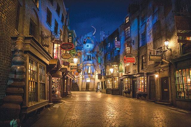 Universal’s Diagon Alley truly earns the “alternate universe” label