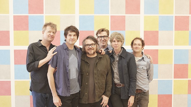Wilco (Nels Cline at far left) plays the Hard Rock Live on Tuesday