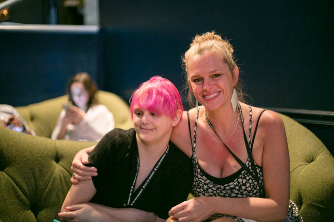 Michelle Smith (left), the star of "Best and Most Beautiful Things," which won the "special jury award for individuality of the human spirit"