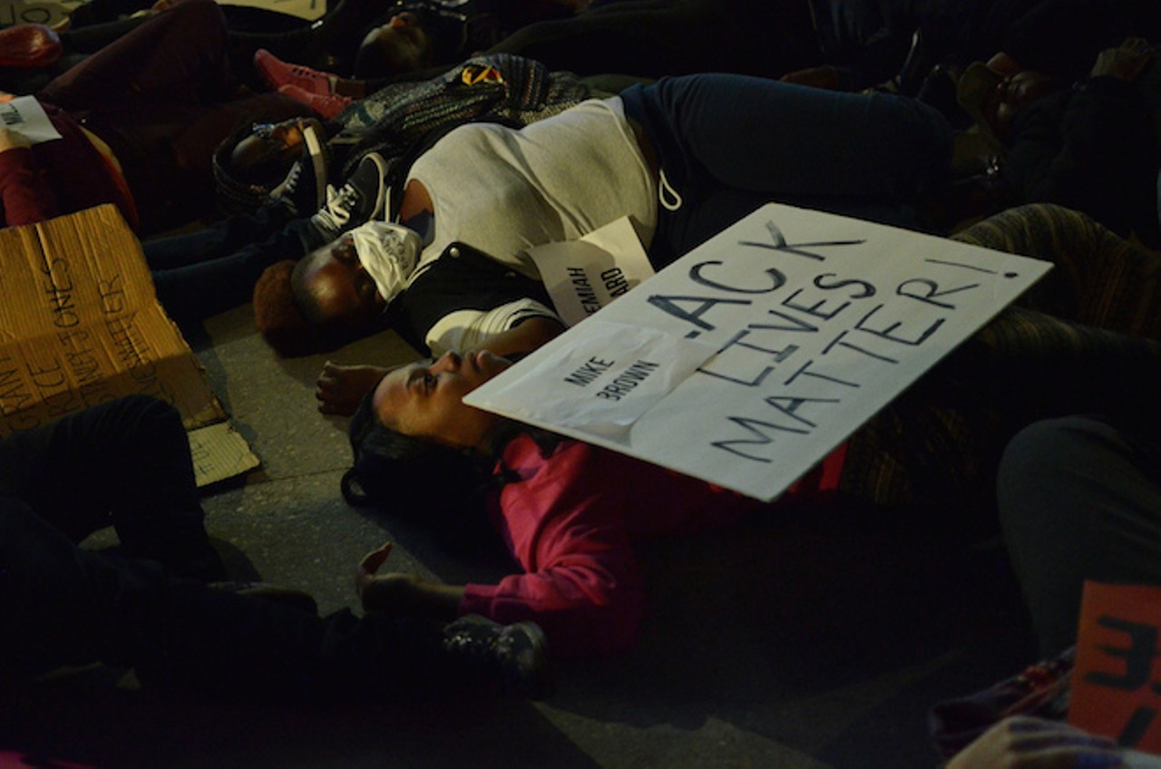 50 intense photos from the die-in in downtown OrlandoPhoto by Brook Hines