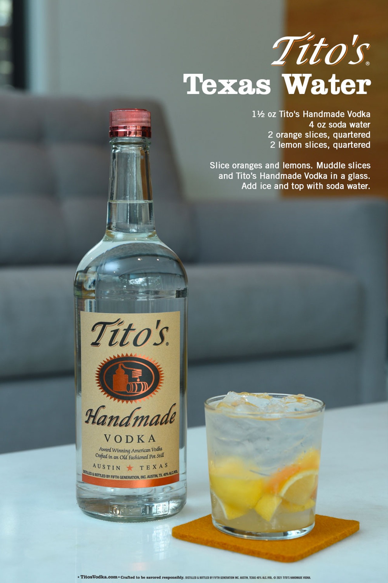 You'll Want To Try These Tito's Handmade Vodka Cocktails This Spring!